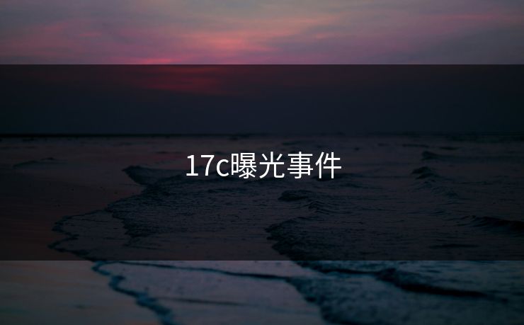 17c曝光事件